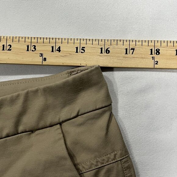 Lululemon‎ Mens Performance Khaki Tan Nylon Golf Casual Shorts Size 34 (32) - Picture 7 of 8